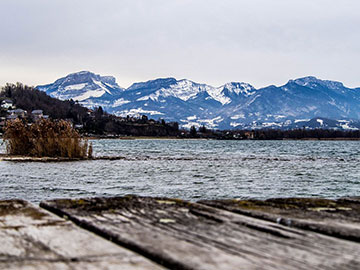 Savoie : Flâneries hivernales autour du Lac du Bourget